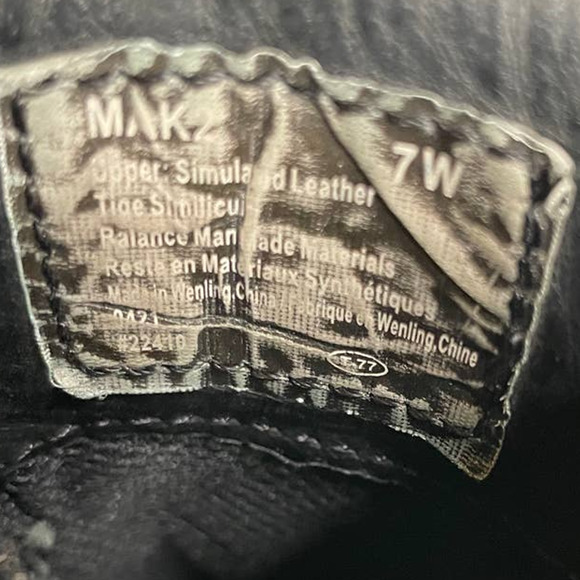 DeerStags | Black Mens' Ankle Utility Boot with Thinsulate Tech "Mak2" Size 7 - Picture 3 of 7